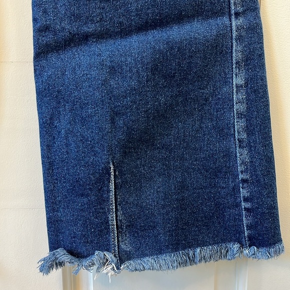 Edison Mid Rise Button Fly Flare Medium Blue Wash - Size 11 / 29 - Picture 9 of 10